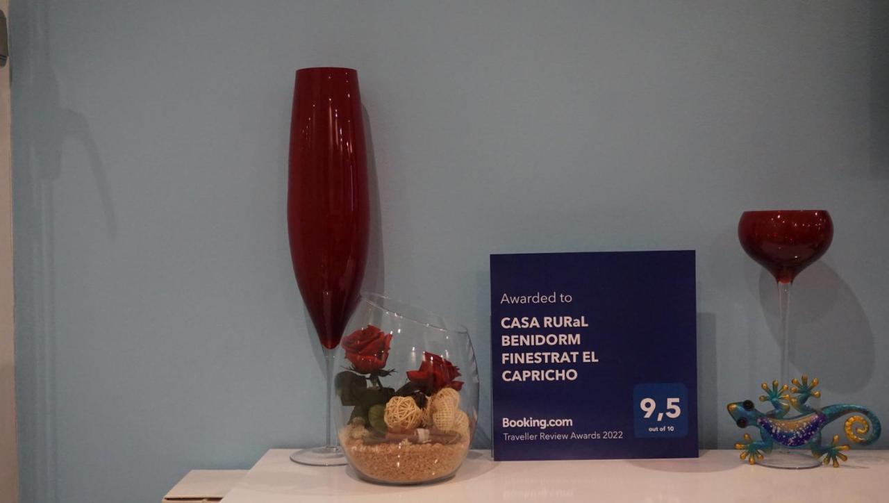 Casa Rural Benidorm Finestrat El Capricho מראה חיצוני תמונה